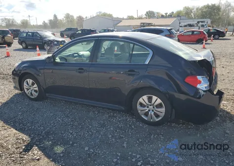 2013 Subaru Legacy 2.5I из США, поврежденный, VIN 4S3BMBA63D3012353